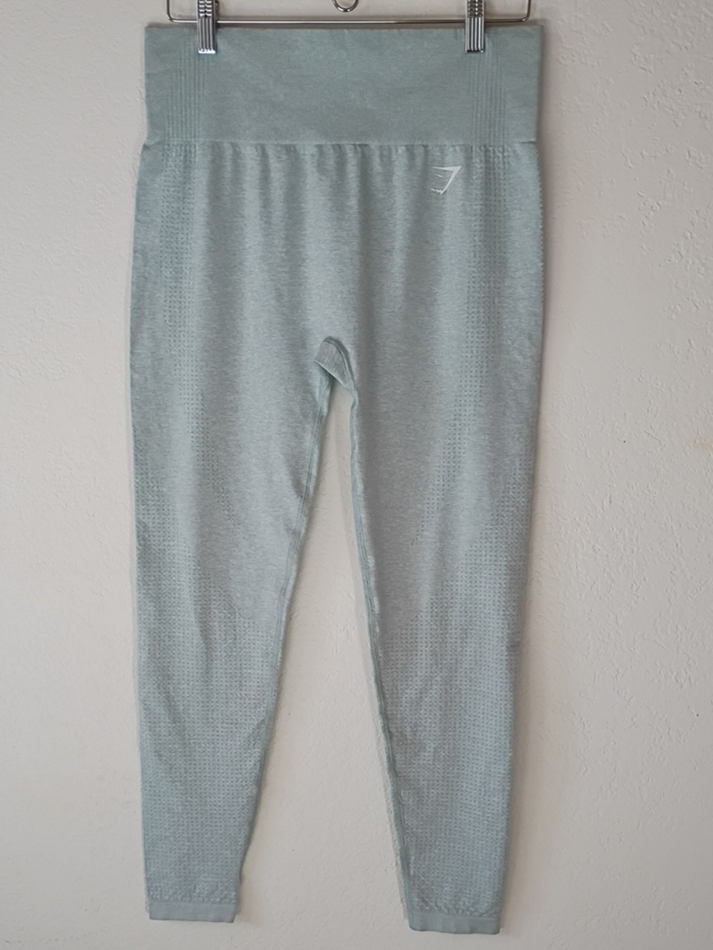 Gymshark Women's Mint Green Seamless Leggings Size XL